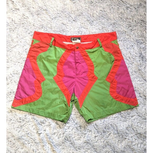Versace Swim Trunks Swimsuit Bermuda Shorts Men's Size 34 - Picture 2 of 11